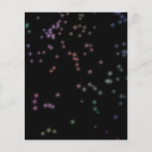 Papier Sweet 16 Anniversaire Turquoise Neon Glow Budget I (Dos)