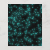 Papier Sweet 16 Anniversaire Turquoise Neon Glow Budget I (Dos)