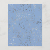 Papier Sweet 16 Budget Photo Invitation Papillon Bleu (Dos)