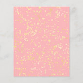 Papier Sweet 16 Budget Photo Invitation Papillon rose (Dos)