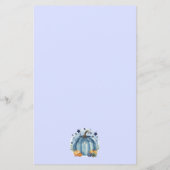 Papier Sweet Little Citrouille Wives For Baby Advice Card (Dos)