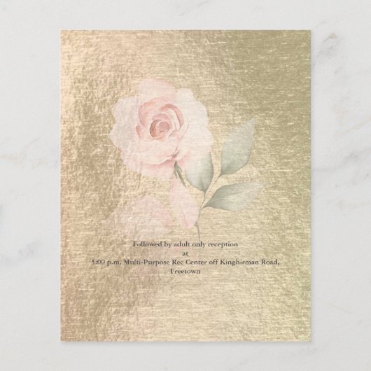 Papier Syltina Custom 5d Luxe Pampas Rose Grass (Dos)