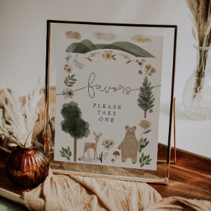 Papier Symbole Boho Woodland Animals Anniversaire Fête Fa