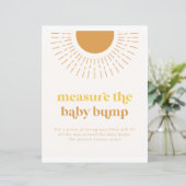 Papier Symbole de bole de bosse Sun Measure (Debout devant)