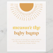 Papier Symbole de bole de bosse Sun Measure (Devant)