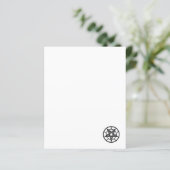 Papier symbole de pentagramme classique (Debout devant)