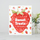 Papier SYMBOLE Fraise Sweet Traitements (Debout devant)