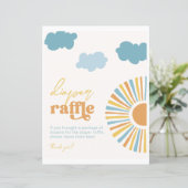 Papier SYMBOLE JOINTE JOINTE Baby shower Sun 8x10 (Debout devant)