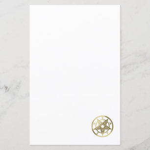 Papier Symbole pentagramme classique