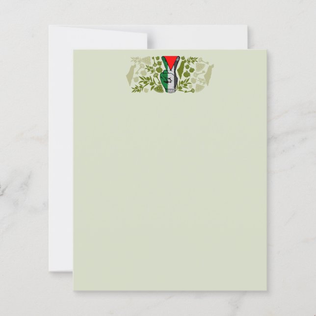 Papier Symbole triangle rouge de résistance à la main du  (Devant)