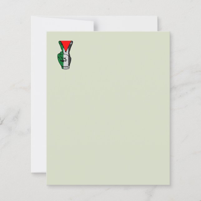 Papier Symbole triangle rouge de résistance à la main du  (Devant)