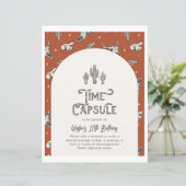 Papier Symbole Wild West Birthday Time Capsule (Debout devant)