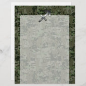 Papier Symbole zodiaque Sagittarius sur Camo numérique Wo (Devant / Derrière)