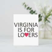 Papier T-shirt Virginia State Virginia Home Tee Virginia (Debout devant)
