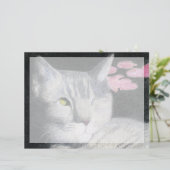 Papier Tabby Cat (Debout devant)