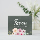Papier Tableau de bord des panneaux Mariages BOHO (Debout devant)