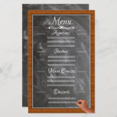 Papier Tableau noir (Devant / Derrière)