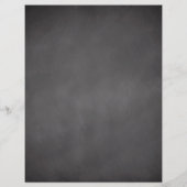 Papier Tableau noir Ustensiles jaunes Recette Divider (Dos)