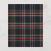 Papier Tartan noir (Dos)