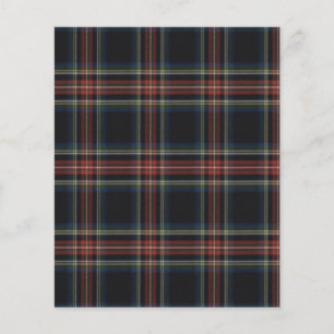 Papier Tartan noir
