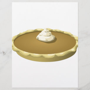 Papier Tarte citrouille Glitch Food