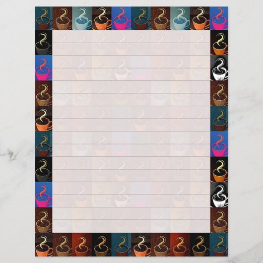 Papier Tasses à café (Devant)