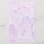 Papier Tea De Fête des mariées Florale Violet Plairait-El (Dos)