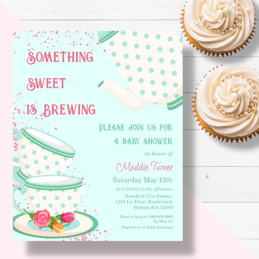 Papier Tea Party | Invitation Baby shower