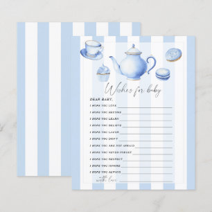 Papier Tea party - Partie voeux pour le jeu pour bébé