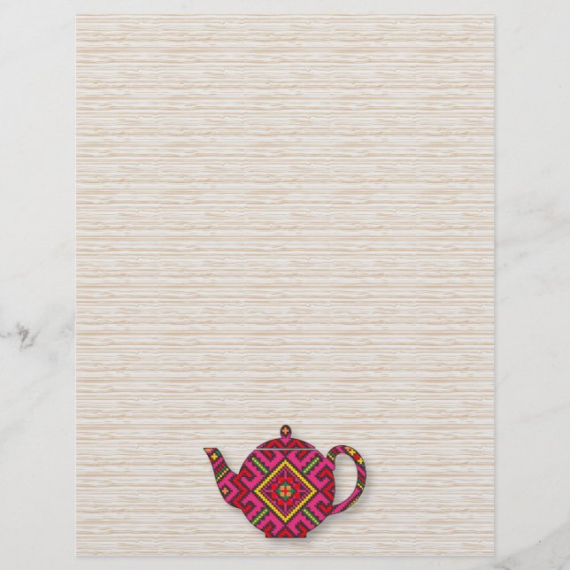 Papier Tea teapots (Devant)