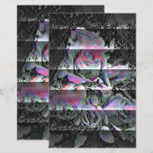Papier Techno Bouquet (Devant / Derrière)