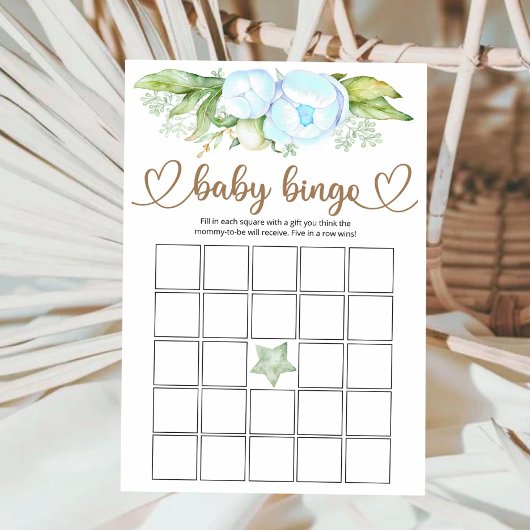 Papier Teddy Bear Bear Baby shower Bingo Jeu