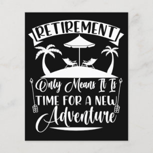 Papier Temps de retraite pour une nouvelle aventure Retra