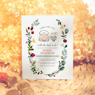 Papier Temps Floral Budget Pour La Fête des mariées De Th