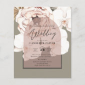 Papier Tendance MOSS BLUSH MARIAGE Sage Dusty Rose (Devant)