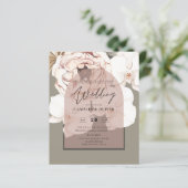 Papier Tendance MOSS BLUSH MARIAGE Sauge Rose Poussiéreux (Debout devant)
