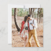 Papier Tendance ROSEGOLD Mariage Metallic rose marine Par (Dos)