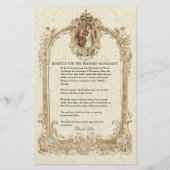Papier Tenue de mariage catholique modeste pour les invit (Devant)