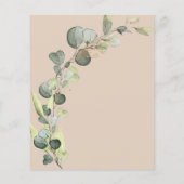 Papier Terracotta Baby Sprinkle Douche Invitation (Dos)