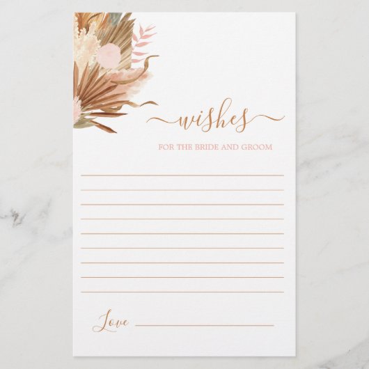 Papier Terracotta Boho Wives for the Bride card (Devant)