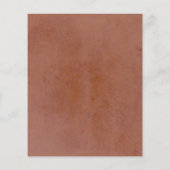 Papier Terracotta Pampas Herbe Floral Date Idées de nuit (Dos)