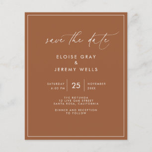 Papier Terracotta Save the Date
