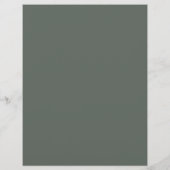 Papier Terrarium géométrique monogramme minimal en métal  (Dos)