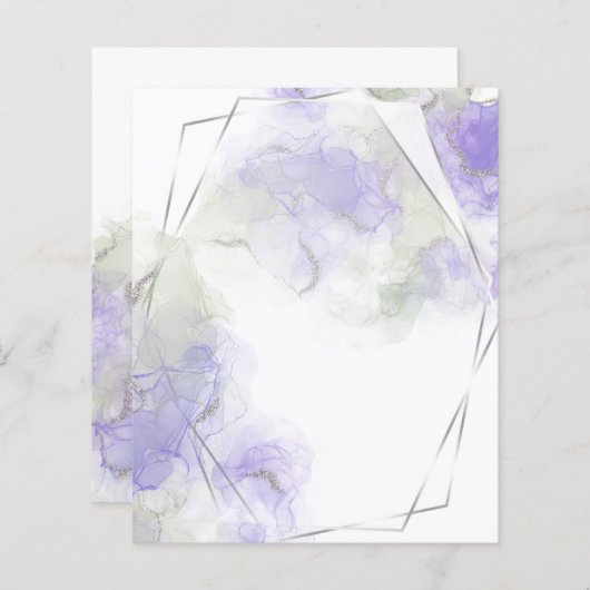 Papier test flou (Devant / Derrière)