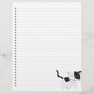 Papier Tête de lettre pour animaux de compagnie à nage so