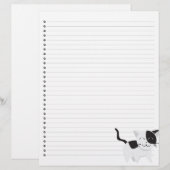 Papier Tête de lettre pour animaux de compagnie à nage so (Devant / Derrière)