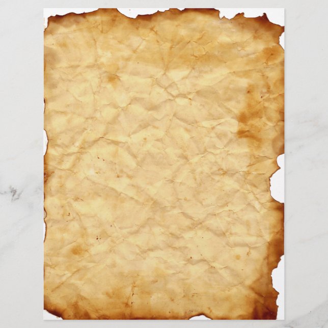 Papier Tête de lettre Vintage vieillie (Devant)