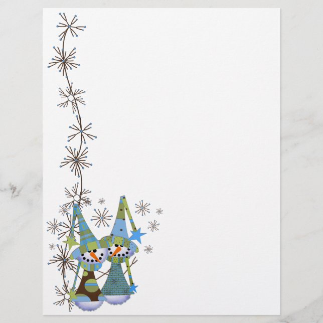 Papier Tête de neige (Devant)