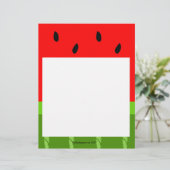 Papier Tête de pastèque (Debout devant)