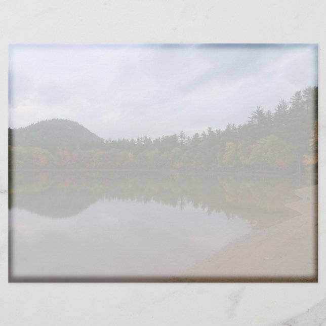 Papier Tête-lettres du lac Echo (Devant)
